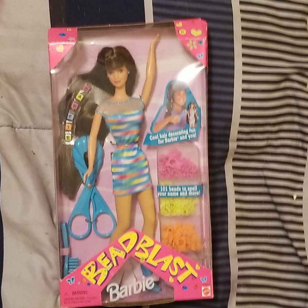 Bead blast barbie
